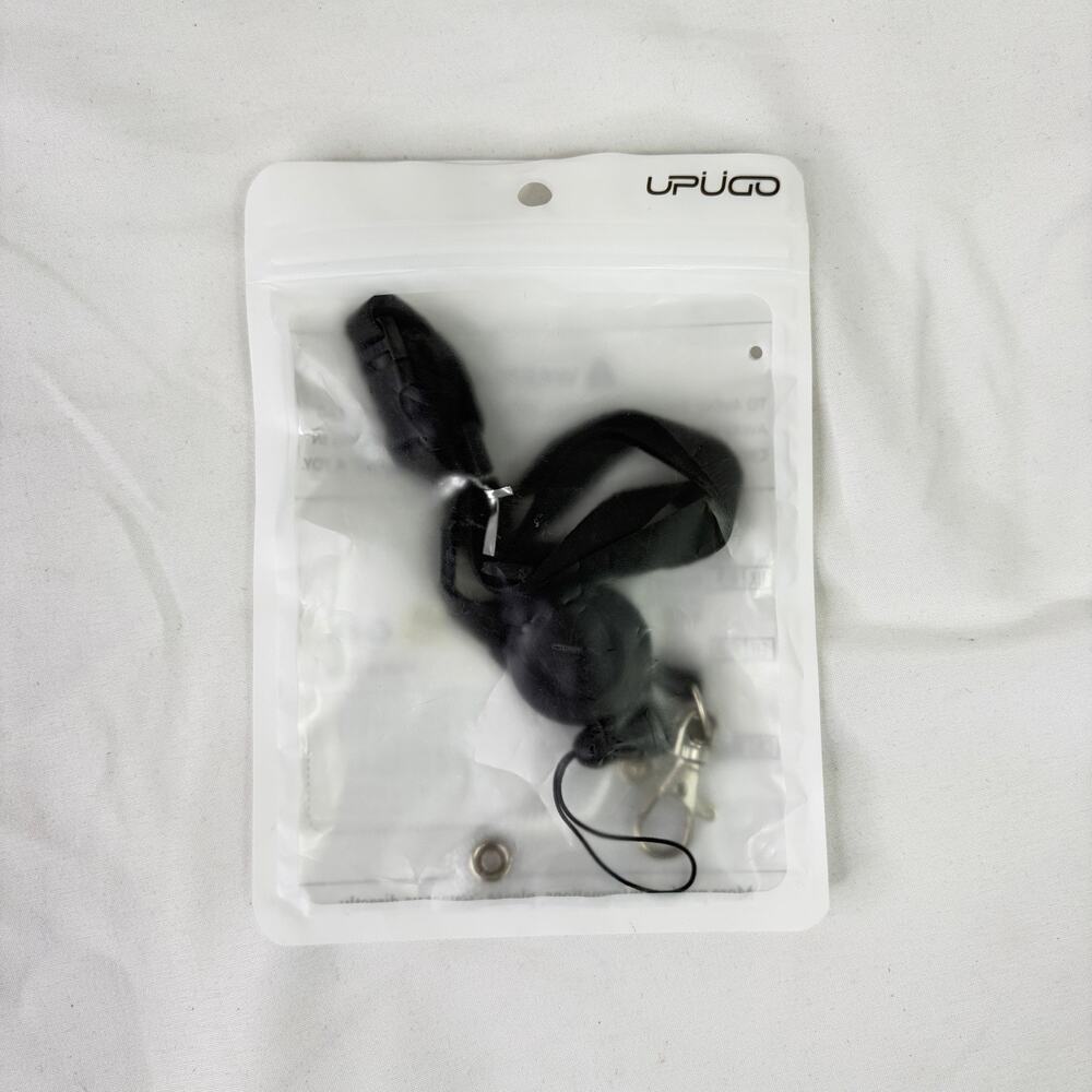 Lanyard for ID's, badge holder, New in Package, black strap